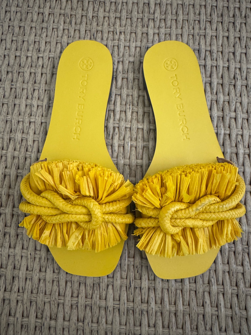 Tory Burch Rope Flat Slide - Used